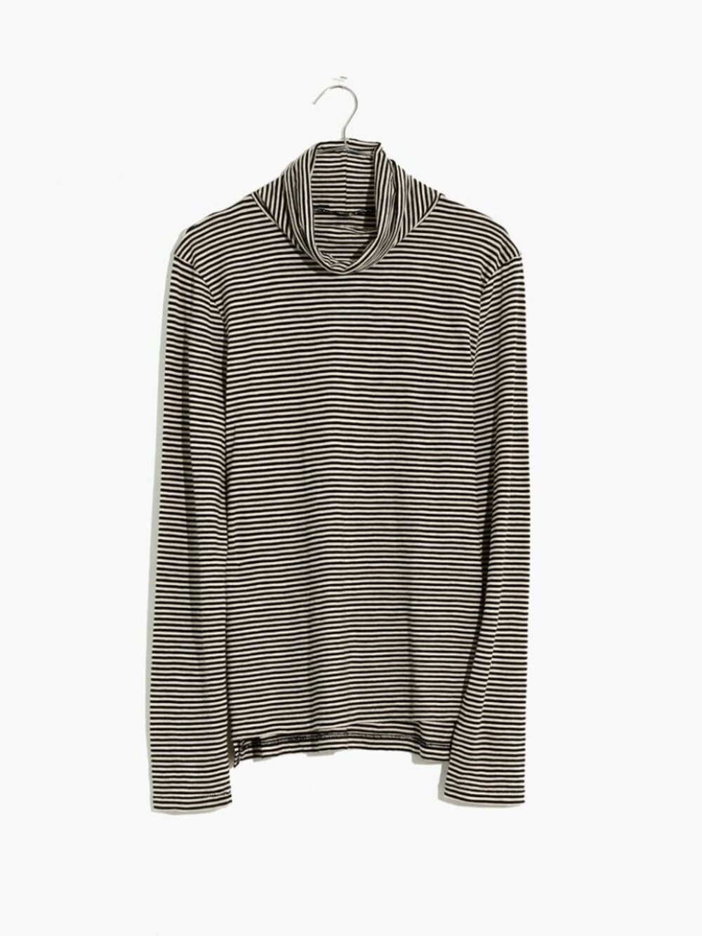 Like new Madewell Whisper Cotton Turtleneck in Carlsbad Stripe